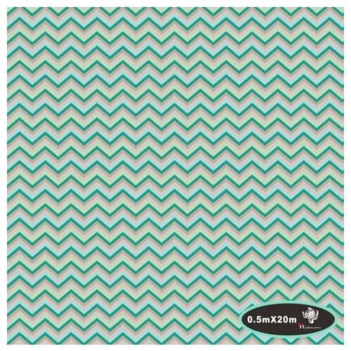 High quality wavy line pattern hydrographic film 50cm*20m hydro water transfer printing film,HFJ037 PVA film