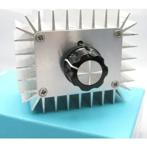 5000W high power electronic voltage regulator 220V AC SCR voltage regulator, dimming, temperature regulating aluminum alloy