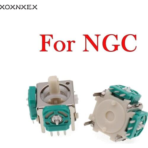 XOXNXEX 2Pcs Replacement 3D Analog Joystick for NGC GameCube Controller Repair Parts