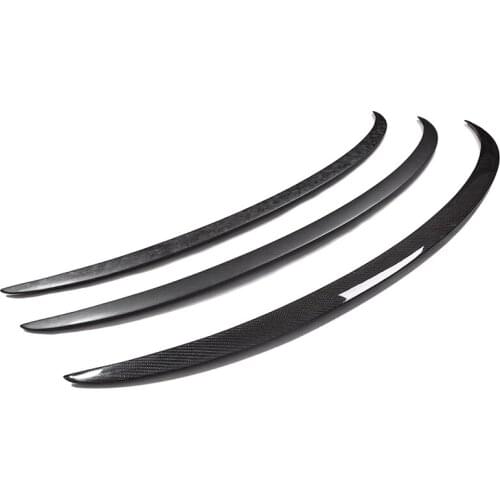 Real Carbon Fiber Lip Spoilers For Tesla Model Y 2021 Car Accessories Rear Trunk Spoiler High Performance