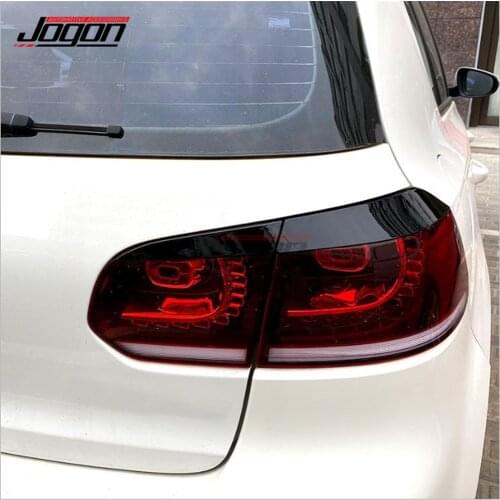 4pcs/set For VW Volkswagen Golf 6 MK6 GTI R 2008-2012 2013 Car Accessories Taillight Tail Lamp Light Eyelid Eyebrow Cover Trim