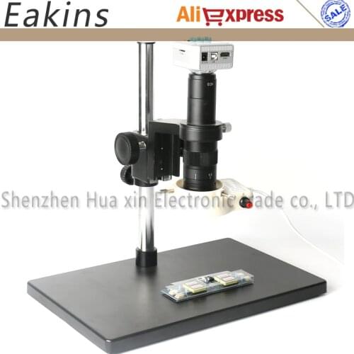 180X/300X 20MP Full HD 1080P 60FPS HDMI USB Output Industrial Microscope Camera Lens Support TF Storage Picture Wireless Control