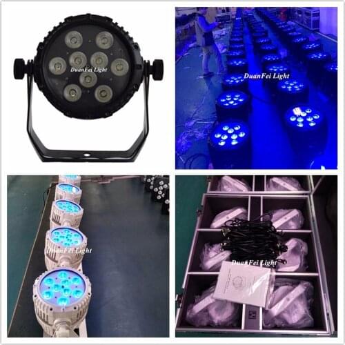 6pcs+Flightcase) Wireless Par led rgbwa 5in1 outdoor wedding led uplightings 9x15w par led rgbwa flight case
