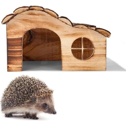 Wooden Small Pet Supplies Pet Nest Hamster House Bunny Hedgehog Dedicated Building Home Pet Room Pet Bed New Products