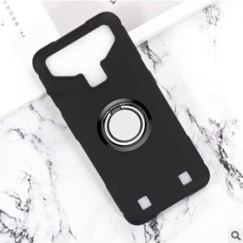 For Cubot Quest Back Ring Holder Bracket Phone Case Cover Phone TPU Soft Silicone Cases for Cubot Quest