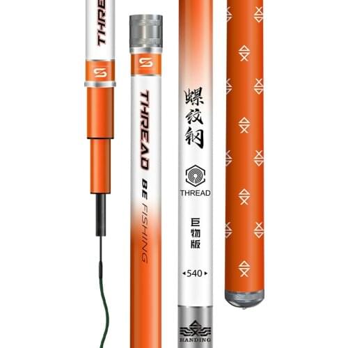 Carbon Taiwan Fishing Olta Super Hard Long Section Hand Pole Telescopic Fishing Rod De Pesca Fishing Tackle 4.5m-11m