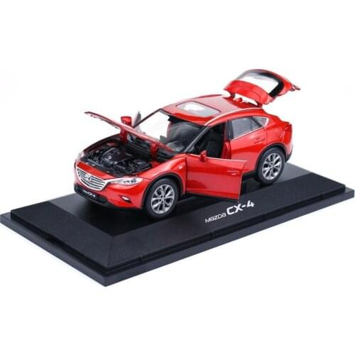 1/32 Alloy Mazda CX4 SUV Collection Model Toy Car Die Cast Door Open Slide Japan Toys Vehicle For Gifts
