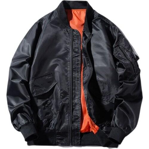 Fall Winter Bomber Jacket Men Cotton Padded Thick Warm Winter Coat MA1 Letter Printed Male Clothing 2021 Plus Size