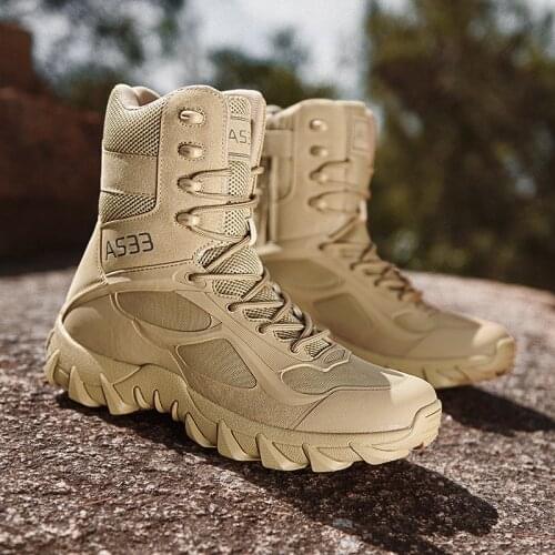 Combat Military Men Boots Warmest Winter Sneakers for Men Outdoor Fashion Platform Shoes Big Size High Top Timberlands Boots F08