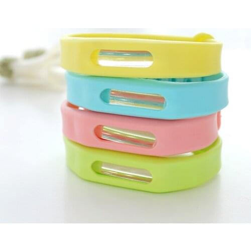 New Mosquito Repellent Bracelet Factory Direct Plant Essential Oil Silicone Mosquito Repellent Bracelet Anti-Mosquito Artifact