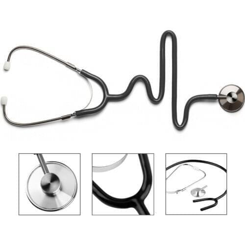 Single Tube Economical Aluminium Alloy Chestpiece Home Doctors Nurse Clinical Cute Student Cardiology Stethoscope