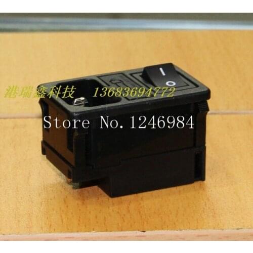 [SA]JEC AC outlet AC power outlet cassette triple black belt seat belt switch JR-101-1FRSG--20pcs/lot