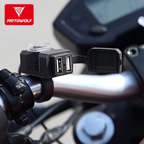Universal Motorcycle/scooter charger switch Modification Waterproof navigation 9-90V charger accessories For Yamaha Honda Suzuki
