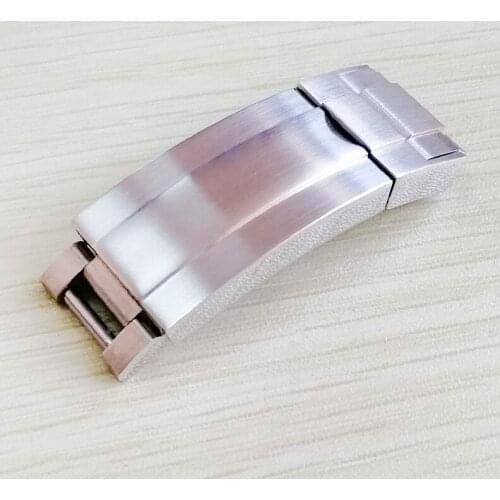 High quality 9mm combined safety folding sliding lock strap buckle, suitable for stainless steel strap parts combination