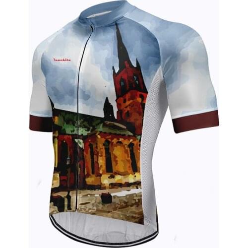 High Quality Summer Short Sleeve Mtb Bike Cycling Jersey 2020 Ropa Ciclismo Cycling Clothing Men breathable Shirt Hombre Maillot