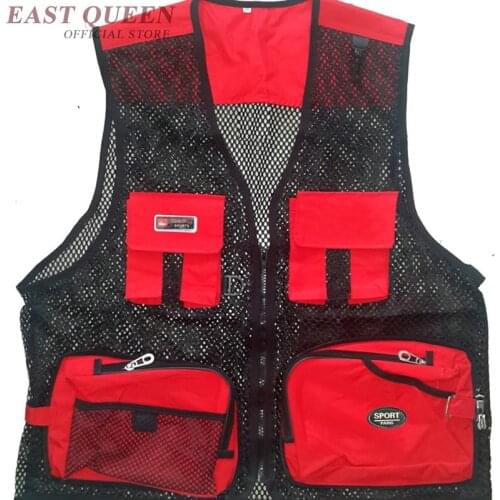 Vests male with many pockets FF1230