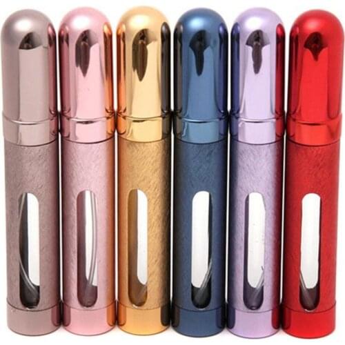1PCS Portable Refillable 12ML Small Mini Empty Perfume Spray Bottle Plastic Parfume Atomizer Mist Dispenser Travel Container