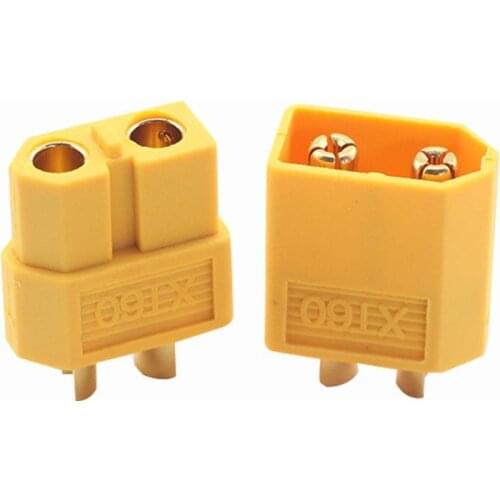 10pcs / 5pairs XT60 XT-60 Male Female Bullet Connectors Plugs for RC Lipo Battery T Plug High Temperature Resistance Non-slip