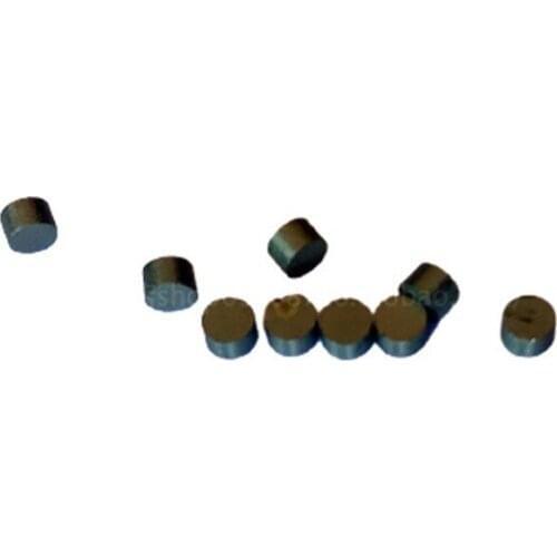 10 pcs Germanium Ge slugs 99.999% Ge slugs Φ2.5*1.5mm cylindrical