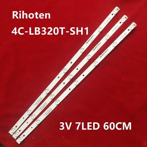 3pieces/lot for 32L20 32L21 32L31 32s210 led backlight PB08D606173BL052-002H 4C-LB320T-SH1 32RTB32M06A0 7lamps