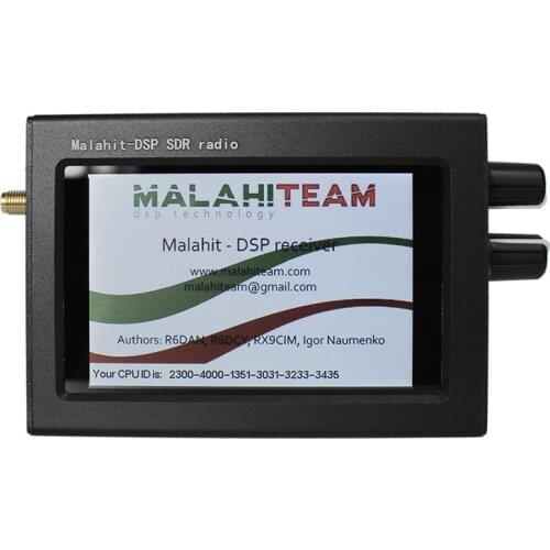 Officia V1.10b 50Khz-2GHz Register code Malachite SDR Radio Malahit 3.5" LCD DSP SDR Receiver Support Online DFU update