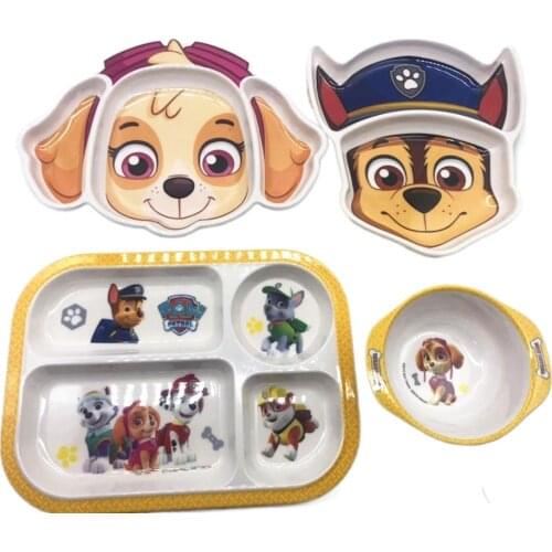 Genuine Paw Patrol Cotton Bowls Cute Kid Spoon Everest Kids Headgear Chapeau Puppy Print Party Kids Birthday Childrens Gift