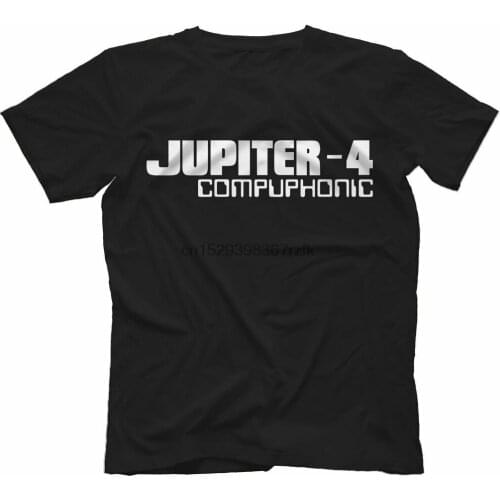 Jupiter-4 T-Shirt 100% Cotton Retro Synthesiser Analog Compuphonic