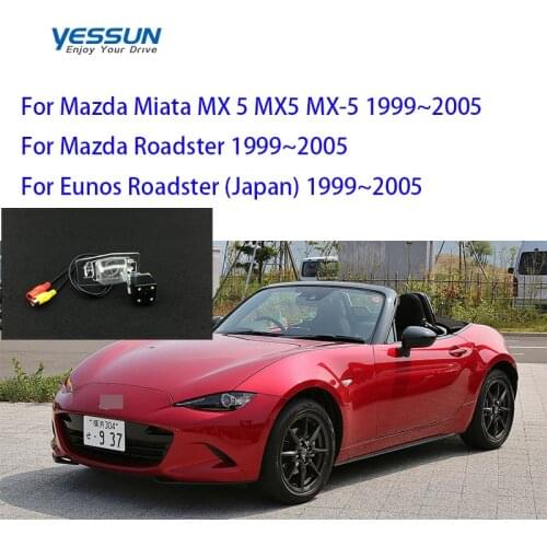 Yessun Rear View Camera For Mazda Miata MX 5 MX5 MX-5 1999~2005 For Mazda Roadster 1999 CCD night view rear camera