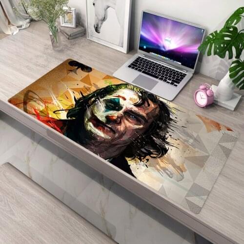 Joker Mouse Pads Pc Gamer Complete Pad Cute Deskmat Mat Large Stitch Mausepad Anime Xxxl Full Barato Carpet Mause Mousepad Csgo