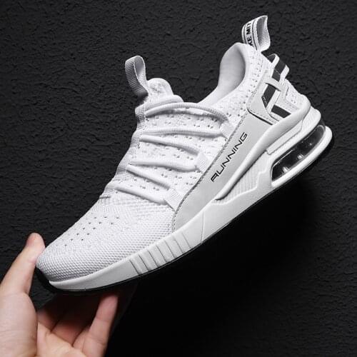 Men Casual Shoes Summer Brand Fashion Breathable Sneakers Men Air Cushion Mesh Sports Shoes Trend Trainers Men Shoes Big Size