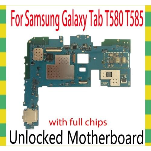 For Samsung Galaxy Tab A 10.1 T580 T585 Motherboard Replac T580 WIFI/WLAN Version T585 Support WIFI + SIM Android OS