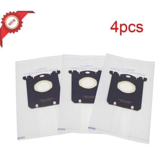 4Pcs Dust Bag Vacuum Cleaner bag For Philips Electrolux FC8202 FC8204 FC9087 FC9088 HR8354 HR8360 HR8378 HR8426 HR8514