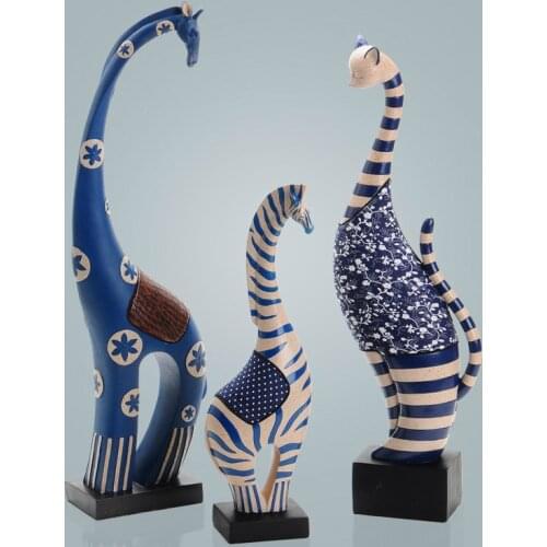 [MGT] Simple and modern elephant horse decorations furnishings home creative living room office new home crafts gifts