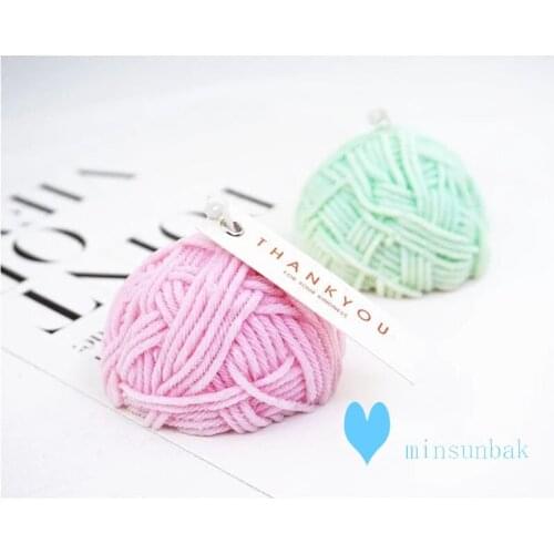 Minsunbak wool shaped Line ball Yarn silicone mold Handmade soap mould Aromatherapy plaster mould Candle mould