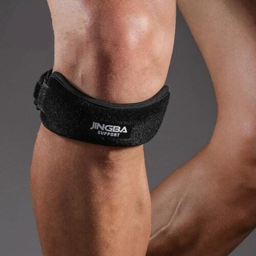 Reusable Fashion Neoprene Elastic Patella Support Strap Sweat Absorption Patella Strap Shocks Absorb for Running