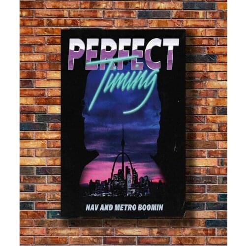 Minute Nav Feat Playboi Rapper Hip Music Singer Silk Fabric Wall Poster Art Decor Sticker Bright