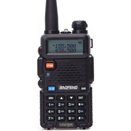 BaoFeng walkie talkie UV-5R two way cb radio upgrade version baofeng uv5r 128CH 5W VHF UHF 136-174Mhz & 400-520Mhz