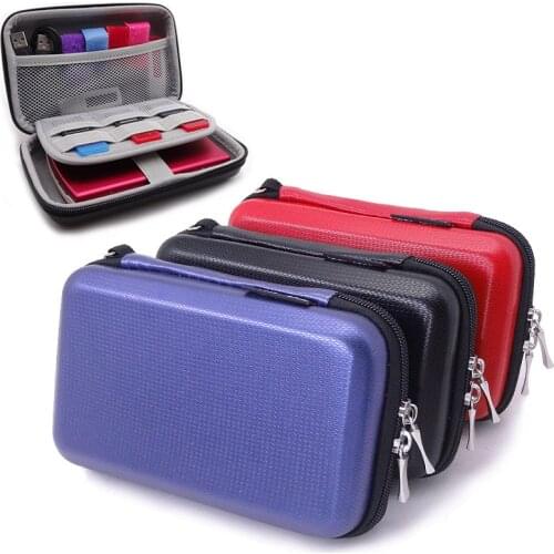 Portable Data Cable Storage Bag Earphone Wire Organizer Case Card Cable Earbuds Holder Box Digital Storage Bags Accessories