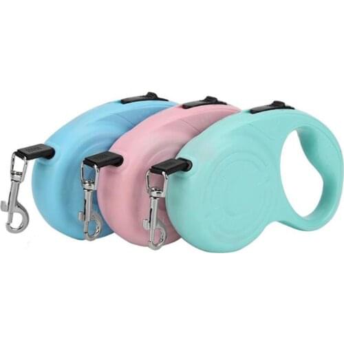 3M/5M Retractable Dog Leashes Belt Puppy Pet Walking Nylon Traction Rope for Small Dog Cats Traction Rope Pet Supplies