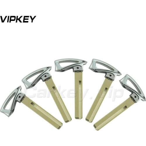 Remotekey 5pcs New type Smart emergency key blade left profile for Hyundai Santa Fe 2013 2014 2015