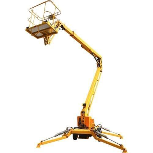 Qiyun 8-20m 200kg Trailer Boom Lift/Cherry Picker Used for used for Lifting Equipment Maintenance with CE/ISO