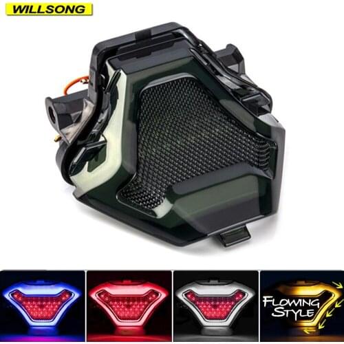 LED Tail Brake Light Blinker Turn Signal Integrated Lamp For YAMAHA MT25 MT03 MT07 FZ07 YZF R25/R3 Y15ZR LC150 Motorcycle Parts
