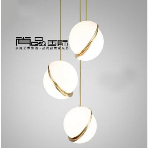 LED Postmodern Nordic Iron Glass Bubbles Designer LED Pendant Lights For Dinning Room kitchen Restaurant Suspension Luminaire