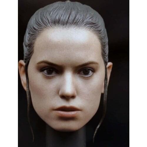 1/6 Scale Ridley Rey Head Sculpt Beauty Headplay Model For 12" Female Action Body Figure
