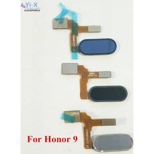 1PCS For Huawei Honor 9 Honor9 Fingerprint Button Unlock Finger Key Sensor Flex Cable Repair Parts