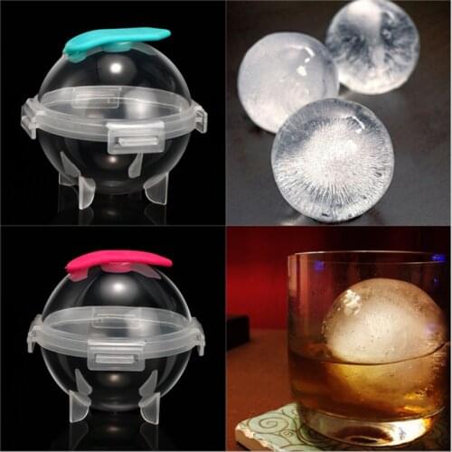 1PCS DIY Round Hockey Puck Ice Kitchen Brick Mold Tray Cube Sphere Ball Maker Mould Bar Party Kitchen Cocktail Ice Cube