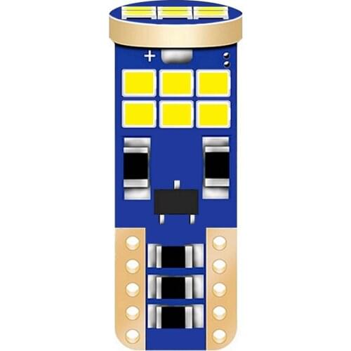 1Pcs T10 W5W WY5W 194 Super Bright 2016 LED Canbus No Error Car Interior Reading Dome Light Auto Parking Lamp Tail Side Bulb 12V