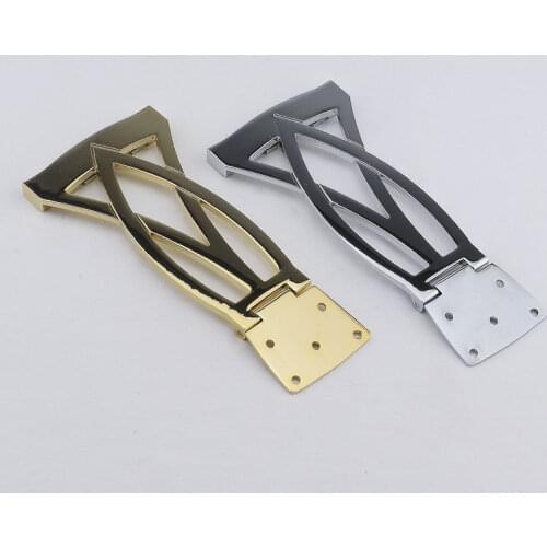 1 Set IBZ AG75 Jazz Guitar Bridge Tailpiece For Hollow Body Archtop Guitar Accessories Chrome /Gold