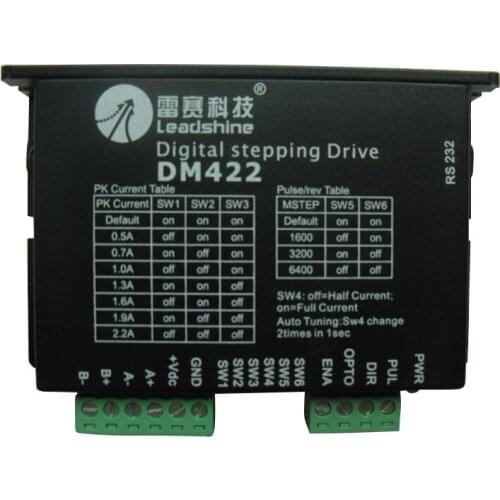 Digital DM422 DSP 42-57 two-phase stepper motor driver 2.2A 128 segments 20-40VDC