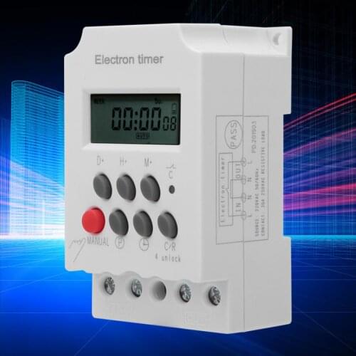 Electronic Digital Timer Switch Microcomputer Intelligent Large Current KG316T-III 220VAC 30A